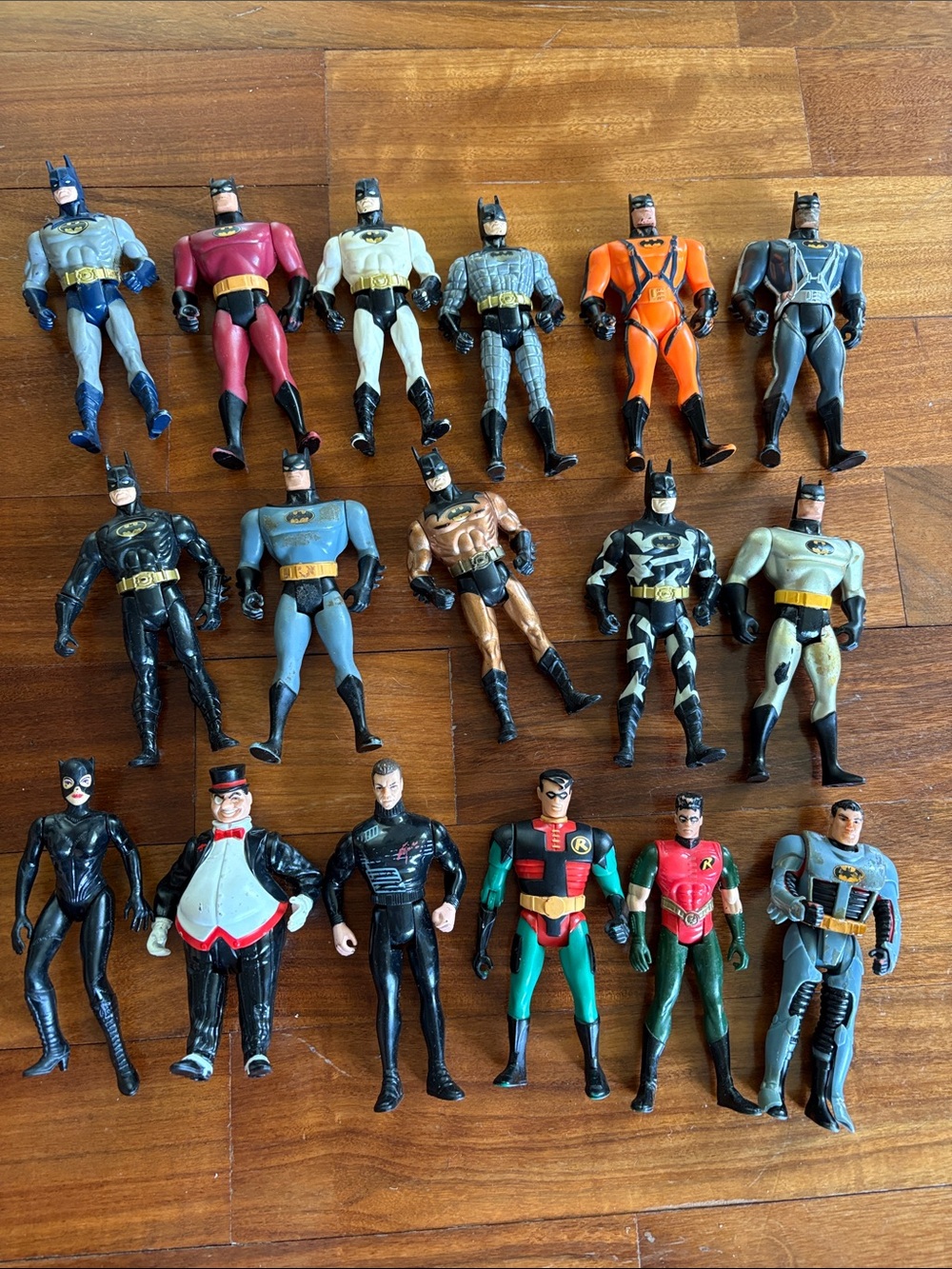 Vintage Batman & DC Heroes Action Figure and Accessories Set - Multi-Color